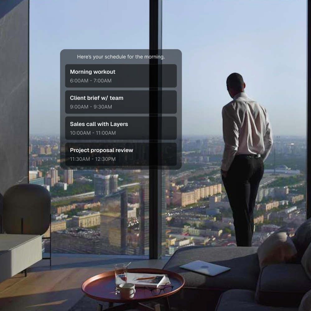 Master your schedule